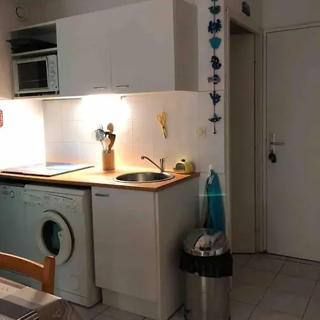 Coquet T2, Quartier Des Quilles, Climatise, 300m Des Plages Apartment *