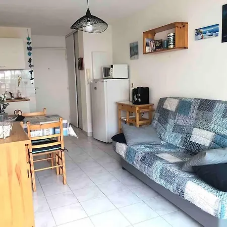 Coquet T2, Quartier Des Quilles, Climatise, 300m Des Plages *